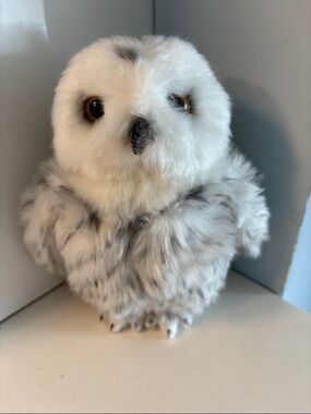 Bearington Snowy Owl Plush